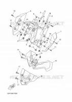 CARENAGES 2 pour Yamaha MT 125 ABS de 2015
