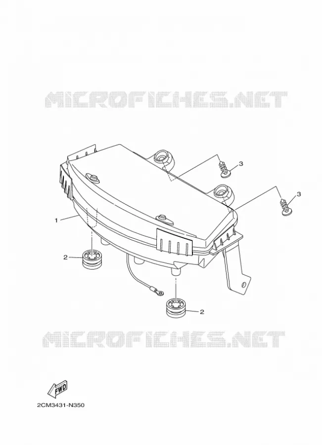 COMPTEUR  Yamaha SCOOTER 125 2015 TRICITY ABS  MW125ATRICITY