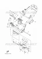 CADRE pour Yamaha MW125A de 2015
