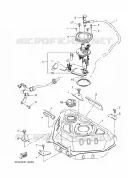 RESERVOIR A ESSENCE pour Yamaha MW125A de 2015