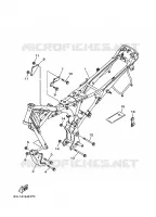 CADRE pour Yamaha YBR125E de 2011