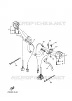 COMMODO / LEVIER pour Yamaha YBR125E de 2011