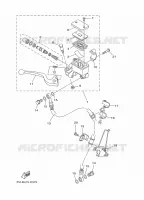 MAITRE CYLINDRE DE FREIN AVANT pour Yamaha YBR125E de 2011