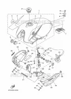 RESERVOIR A ESSENCE pour Yamaha YBR125E de 2011