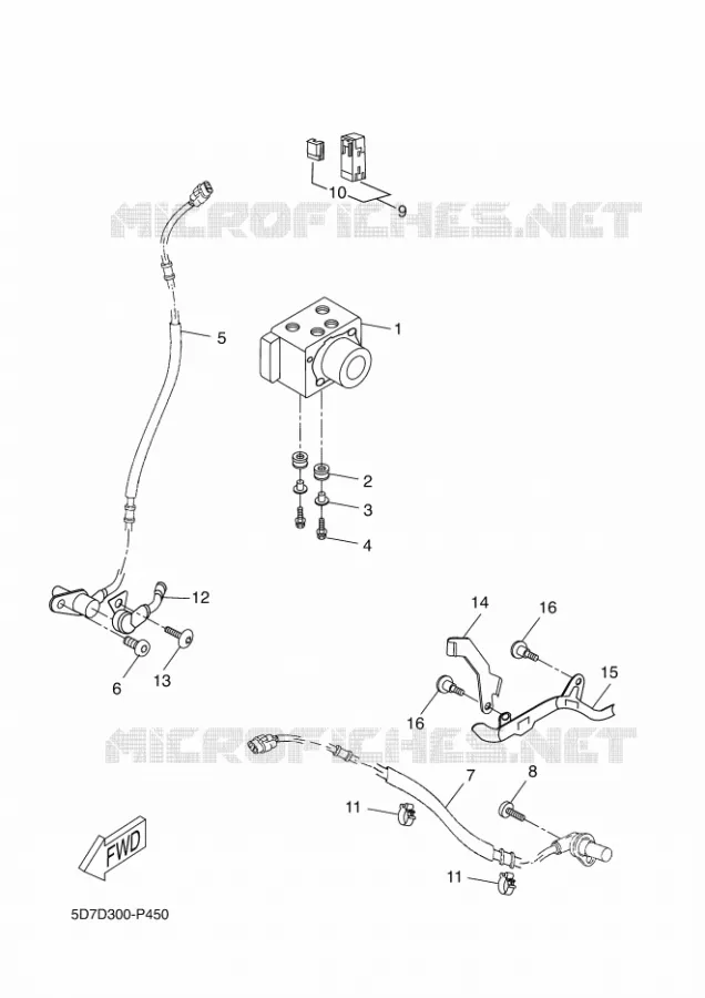 PARTIE ELECTRIQUE 3 Yamaha MOTO 125 2016 R125  YZF-R125A