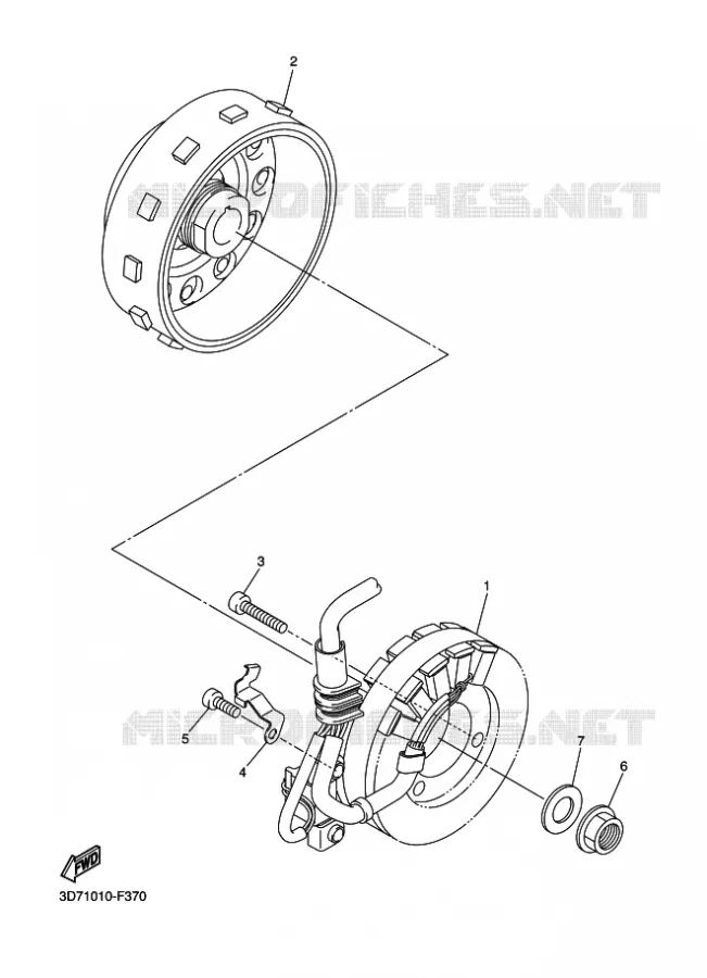 ALLUMAGE Yamaha MOTO 250 2014 WR-R  WR250R
