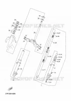 DIRECTION pour Yamaha YP250R de 2010