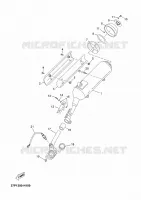 ECHAPPEMENT pour Yamaha YP250R de 2010