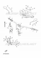 GUIDON ET CABLES pour Yamaha YP250R de 2010