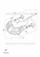 PHARE  pour Yamaha YP250R de 2010