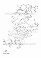 PROTEGE JAMBES pour Yamaha YP250R de 2010