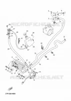 RADIATEUR / DURITES pour Yamaha YP250R de 2010