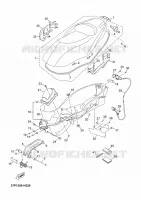 SELLE pour Yamaha YP250R de 2010