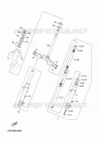 DIRECTION pour Yamaha YP250R de 2010