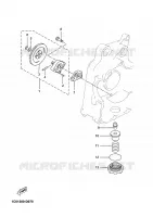 POMPE A HUILE pour Yamaha YP250R de 2010
