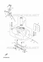 RESERVOIR A ESSENCE pour Yamaha YP250R de 2010