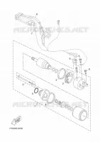 DEMARREUR pour Yamaha YP250RA de 2015