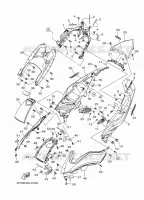 COUVERCLE LATERAL pour Yamaha XP500A de 2015