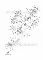 ECHAPPEMENT pour Yamaha XP500A de 2015