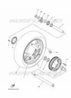 ROUE ARRIERE pour Yamaha XP500A de 2015