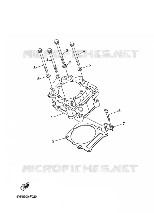 CYLINDRE Yamaha MOTO 660 2010 XTX  XT660X