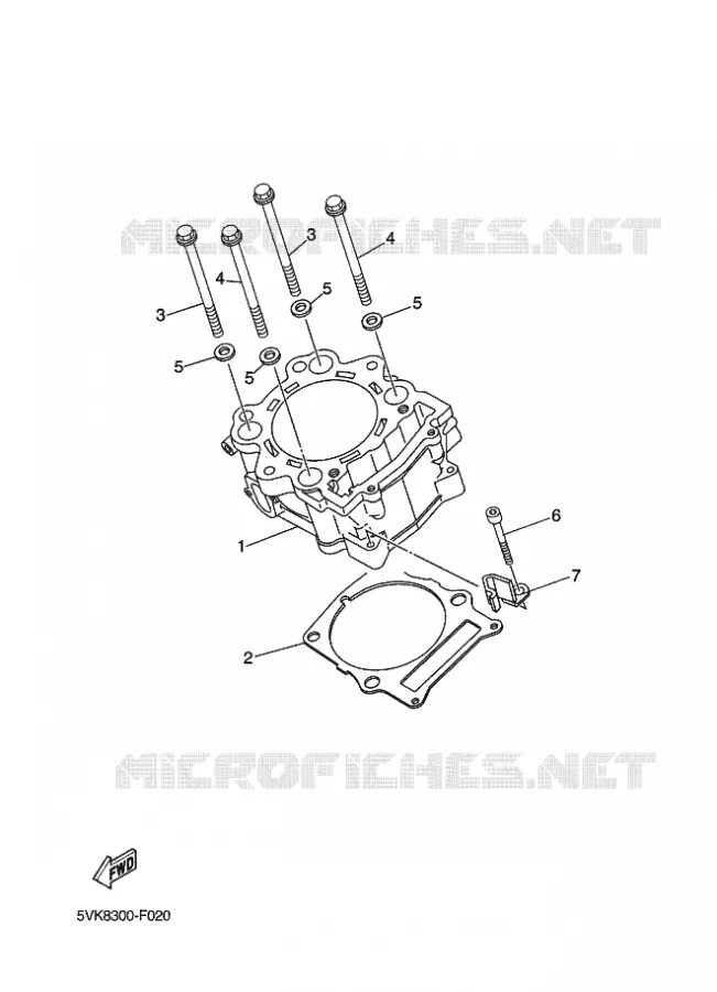 CYLINDRE Yamaha MOTO 660 2010 XTX  XT660X
