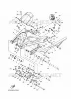 BRAS ARRIERE pour Yamaha MT-09 TRACER ABS de 2015