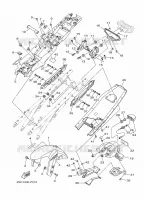 GARDE BOUE pour Yamaha MT-09 TRACER ABS de 2015