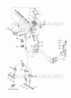 MAITRE CYLINDRE DE FREIN AVANT pour Yamaha MT-09 TRACER ABS de 2015