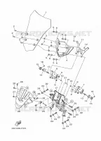 PARE BRISE pour Yamaha MT-09 TRACER ABS de 2015