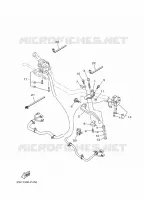 COMMODO / LEVIER pour Yamaha MT-09 TRACER ABS de 2015