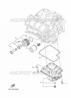 FILTRE A HUILE pour Yamaha MT-09 TRACER ABS de 2015