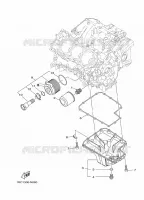 FILTRE A HUILE pour Yamaha MT-09 TRACER ABS de 2015