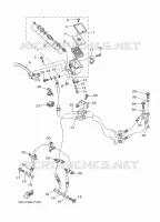 MAITRE CYLINDRE DE FREIN AVANT pour Yamaha MT-09 TRACER ABS de 2015