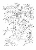 RESERVOIR A ESSENCE pour Yamaha MT-09 TRACER ABS de 2015