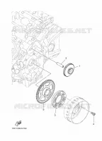 DEMARREUR pour Yamaha MT-09 TRACER ABS RACE BLUE de 2015