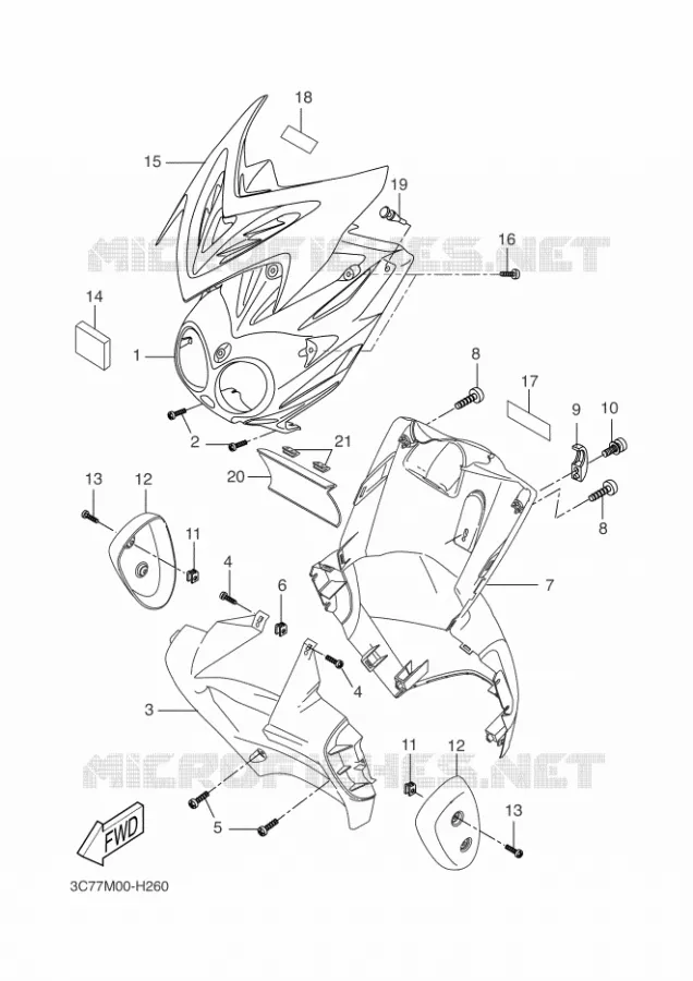 PROTEGE JAMBES Yamaha SCOOTER 50 2015 STUNT  EW50N