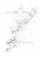 ECHAPPEMENT pour Yamaha YFZ R 450 de 2010