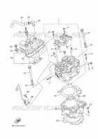 CYLINDRE pour Yamaha YFZ450R de 2009