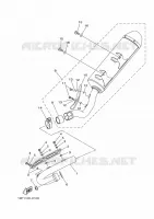 ECHAPPEMENT pour Yamaha YFZ450R de 2009
