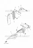 PHARE  pour Yamaha YFZ450R de 2009