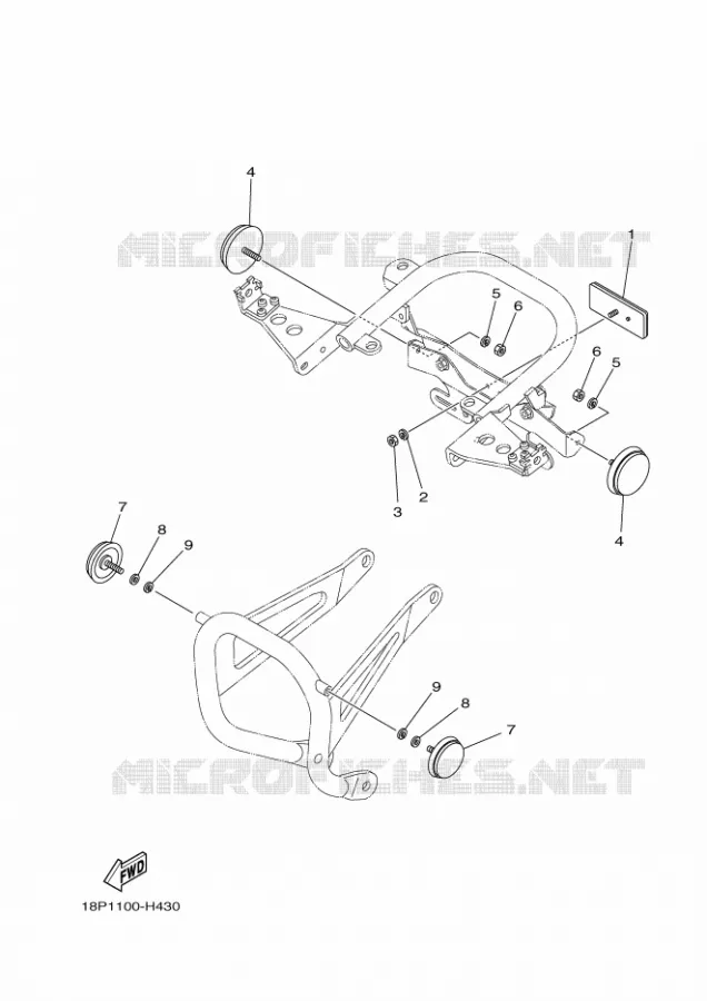 PARTIE ELECTRIQUE 2 Yamaha QUAD 450 2011 YFZ R  YFZ450R