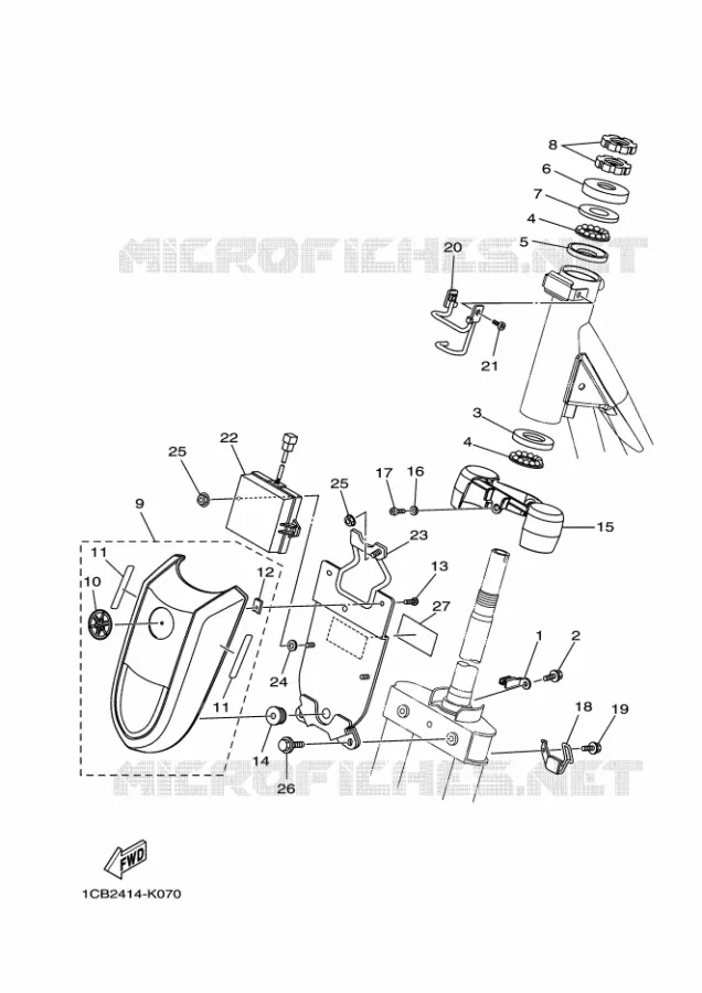 DIRECTION Yamaha SCOOTER ELECTRIC 2012 EC03  ED06