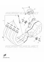 ECHAPPEMENT pour Yamaha DIVERSION 600 F de 2014
