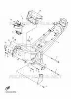 CADRE pour Yamaha DIVERSION 600 F ABS de 2013