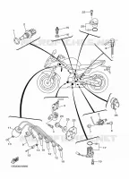 PARTIE ELECTRIQUE 1 pour Yamaha DIVERSION 600 F ABS de 2014