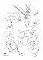 MAITRE CYLINDRE DE FREIN AVANT pour Yamaha DIVERSION 600 F ABS de 2016