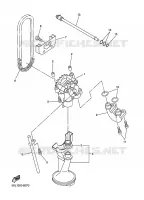 POMPE A HUILE pour Yamaha DIVERSION 600 F ABS de 2016