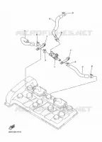 SYSTÈME D'ADMISSION D'AIR AIS pour Yamaha DIVERSION 600 F ABS de 2016