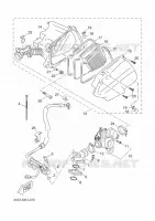 ADMISSION pour Yamaha AEROX 50 4T de 2014
